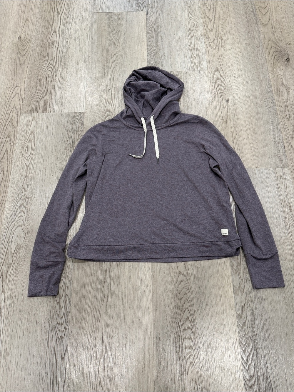 Vuori purple Hooded Pullover